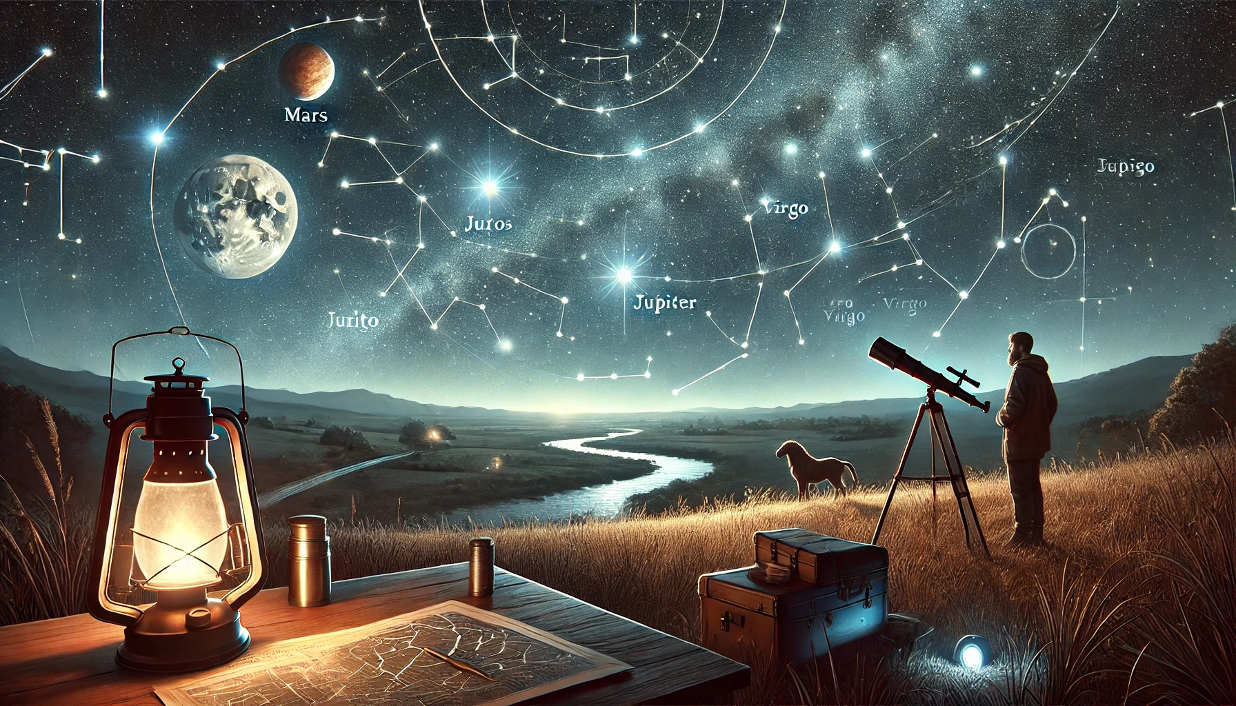 How to Track the Movements of Planets Using Constellations